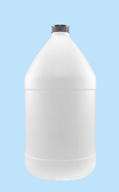 Garrafa PEAD 4 litros Cilíndrica R-37 mm - Plastimex