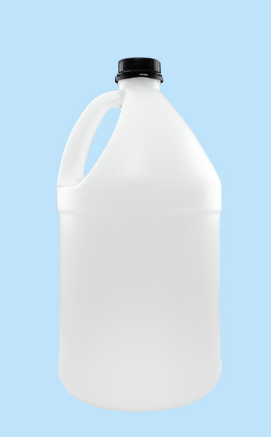 Garrafa PEAD 4 litros Cilíndrica R-37 mm - Plastimex