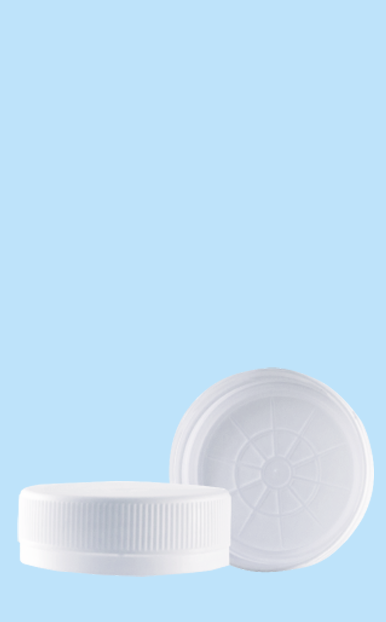 Tapa Rosca 48 mm Linerless con cintillo de seguridad - Plastimex