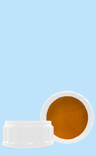 Tapa Rosca 50 mm Liner Dorado de inducción - Plastimex