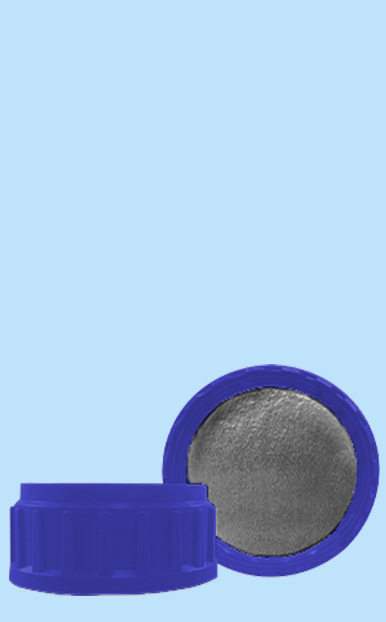 Tapa Rosca 50 mm Liner Plateado de inducción - Plastimex