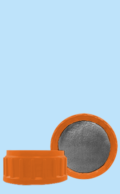 Tapa Rosca 50 mm Liner Plateado de inducción - Plastimex