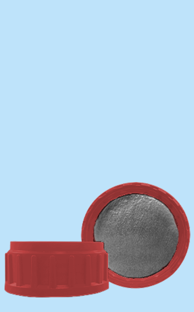 Tapa Rosca 50 mm Liner Plateado de inducción - Plastimex