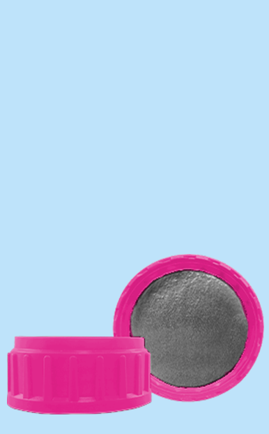 Tapa Rosca 50 mm Liner Plateado de inducción - Plastimex