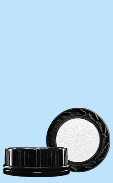 Tapa Rosca 53 mm Liner espumado con cintillo de seguridad - Plastimex 1