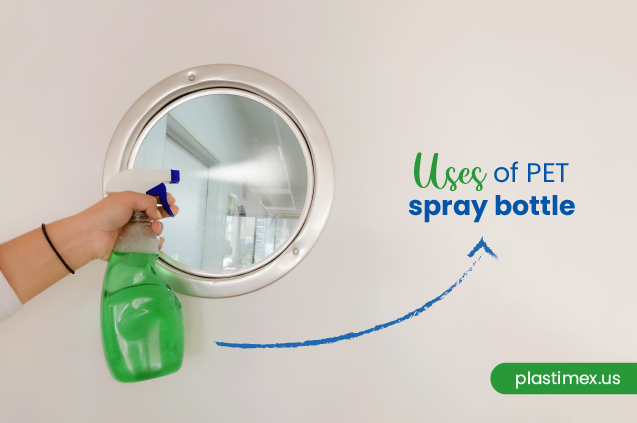 PET spray container