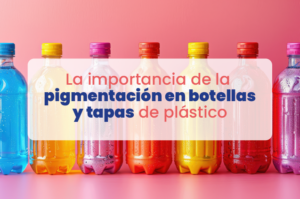 pigmentación en botellas