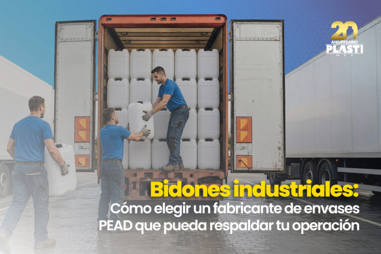 Bidones industriales cómo elegir un fabricante de envases PEAD